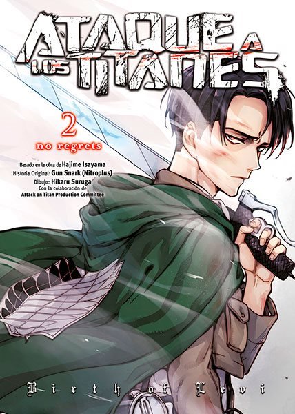 Ataque a los Titanes No Regrets 02 (Color)